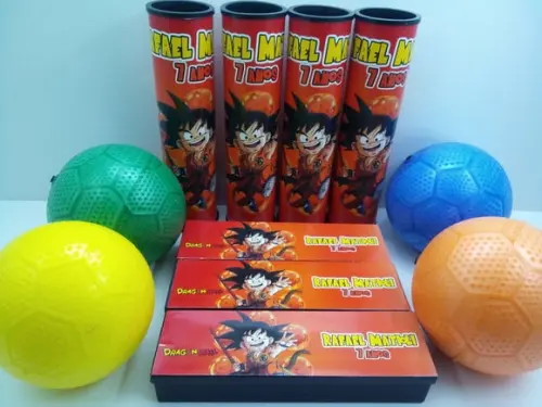 Kit Domino + Pega Varetas + Bola 10cm Tema Futebol