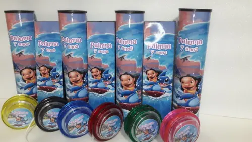 Kit Domino + Pega Varetas + Ioio Lilo e Stitch
