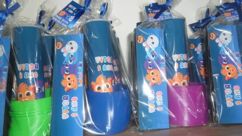 Kit Domino + Pega Varetas + Mola Maluca Tema Bolofofos