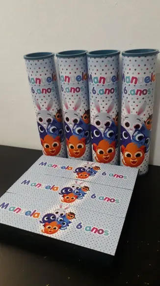 Kit Domino + Pega Varetas + Tema Bolofofos