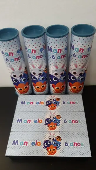 Kit Domino + Pega Varetas + Tema Bolofofos