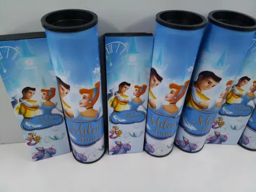 Kit Domino + Pega Varetas Tema Cinderela