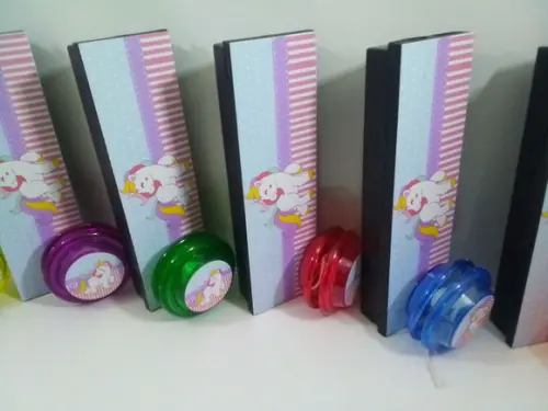 Kit Domino e Ioiô Cores Sortidas Tema Patrulha Canina