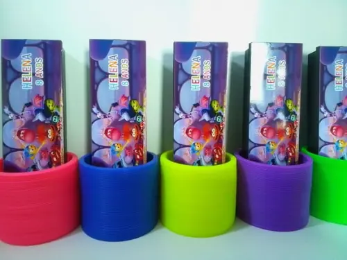 Kit Domino e Mola Maluca Tema Divertida Mente