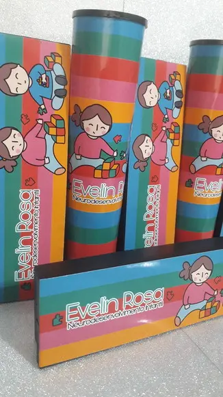 Kit Domino e Pega Vareta Personalizado Dia das Crianças