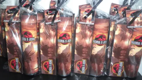 Kit Domino e Pega Vareta Personalizado Tema Dinossauros