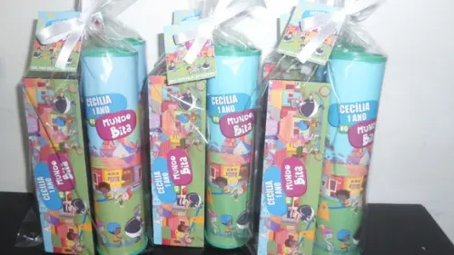 Kit Domino e Pega Vareta Personalizado Tema Mundo Bita