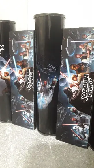 Kit Domino e Pega Vareta Personalizado Tema Star Wars