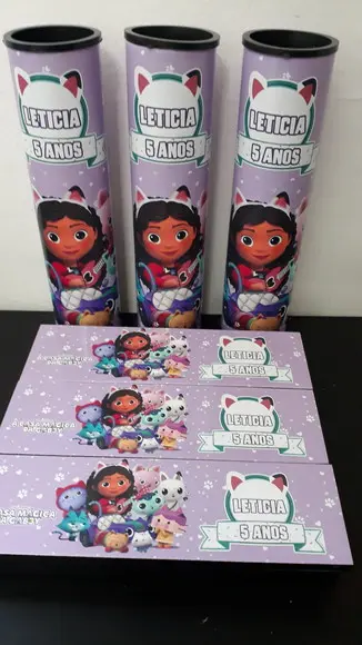 Kit Domino e Pega Varetas Casa Magica da Gaby
