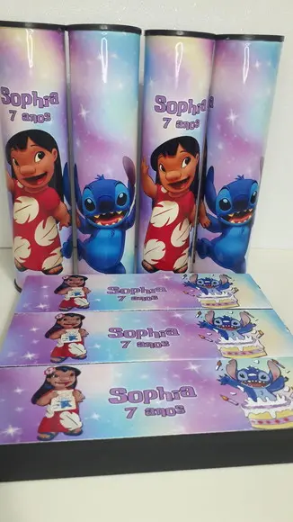 Kit Dominó e Pega Varetas Lilo e Stitch
