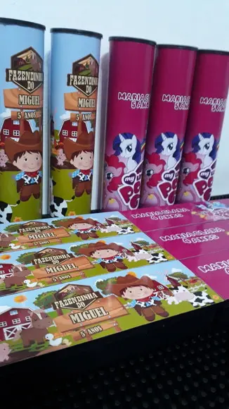 Kit Domino e Pega Varetas no Tema da Sua Festa