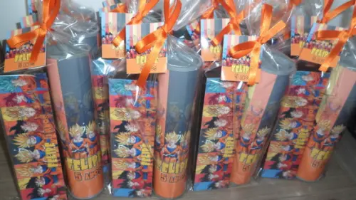 Kit Domino e Pega Varetas Personalizado Dragon Ball