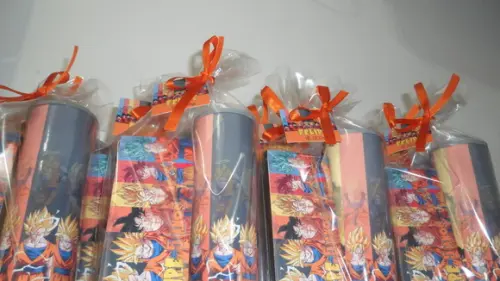 Kit Domino e Pega Varetas Personalizado Dragon Ball