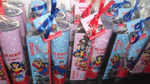 Kit Domino e Pega Varetas Personalizado Herois e Heroinas