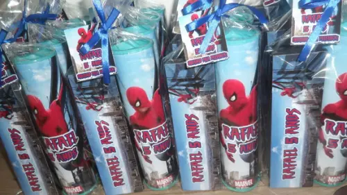 Kit Domino e Pega Varetas Personalizado Homem Aranha