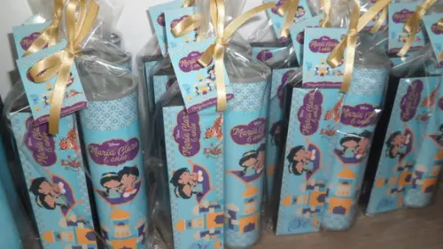 Kit Domino e Pega Varetas Personalizado Jasmine e Aladim