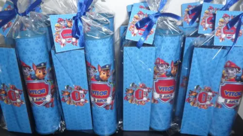Kit Domino e Pega Varetas Personalizado Patrulha Canina