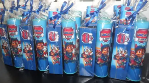 Kit Domino e Pega Varetas Personalizado Patrulha Canina