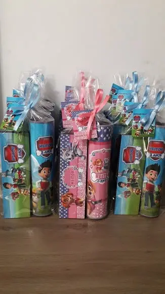 Kit Domino e Pega Varetas Personalizado Patrulha Canina