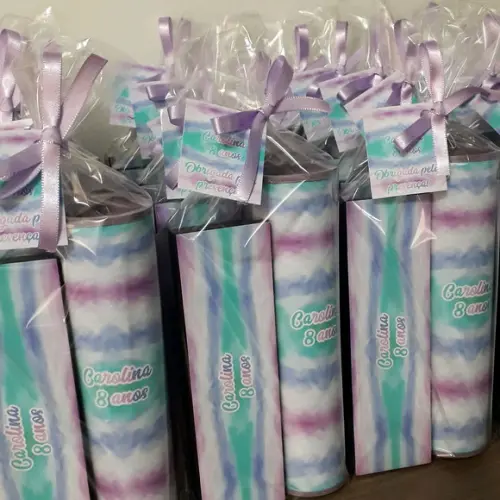 Kit Domino e Pega Varetas Personalizado Tie Die