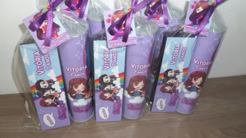 Kit Domino e Pega Varetas Personalizados Julia Minigirl