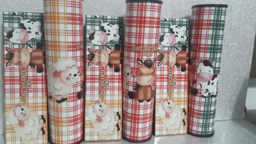 Kit Domino e Pega Varetas Personalizados Tema Fazendinha