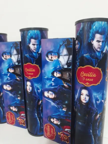 Kit Domino e Pega Varetas Personalizados Tema Descendentes