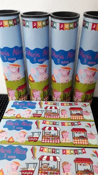 Kit Domino e Pega Varetas Pig no Parque