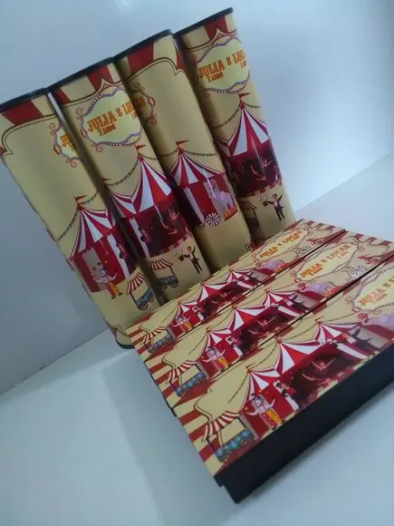 Kit Domino e Pega Varetas Tema Circo