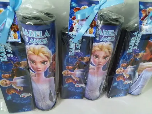 Kit Domino e Pega Varetas Tema Frozen