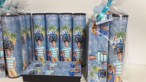 Kit Domino e Pega Varetas Tema Ken