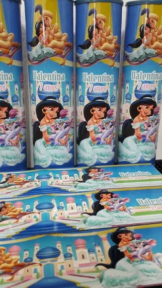 Kit Domino e Pega Varetas Tema Jasmine
