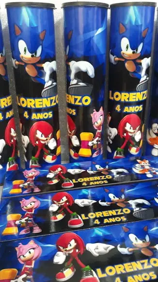 Kit Domino e Pega Varetas Tema Patrulha Sonic
