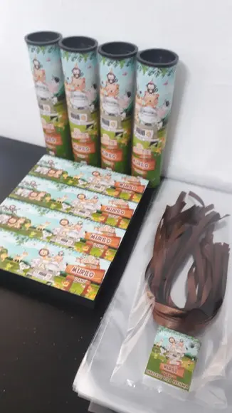 Kit Domino e Pega Varetas Tema Safari Baby