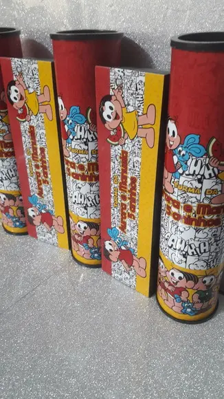 Kit Domino e Pega Varetas Turma da Monica