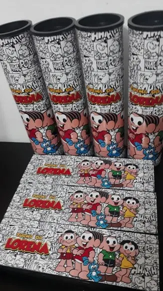 Kit Domino e Pega Varetas Turma da Monica
