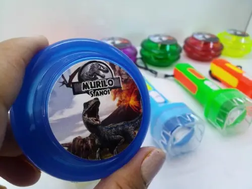 Kit Ioiô + Lanterna Tema Dinossauro