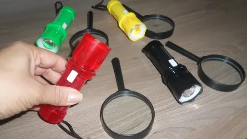 Kit Lanterna + Lupa sem Personalizar
