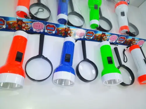 Kit Lanterna e Lupa Tema Patrulha Canina