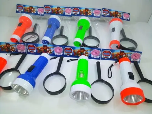 Kit Lanterna e Lupa Tema Patrulha Canina