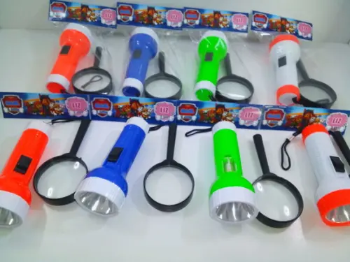 Kit Lanterna e Lupa Tema Patrulha Canina