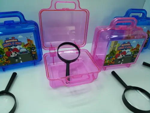 Kit Maletinha Acrílica + Lupa