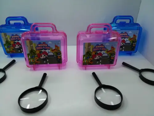 Kit Maletinha Acrílica + Lupa