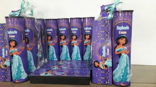 Kit Pega Vareta + Domino Tema Jasmine