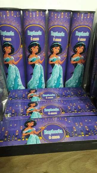 Kit Pega Vareta + Domino Tema Jasmine