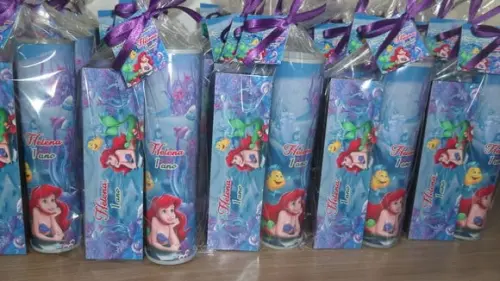 Kit Pega Varetas + Dominó Personalizado Pequena Sereia