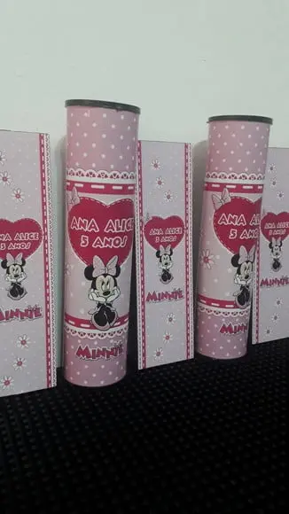 Kit Pega Varetas + Dominó Personalizado Tema Minnie e Mickey