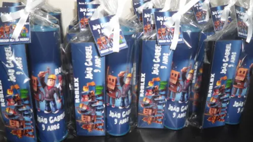 Kit Pega Varetas + Dominó Personalizado Tema Roblox