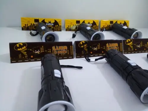 Lanterna Brinquedo Infantil Personalizada Batman
