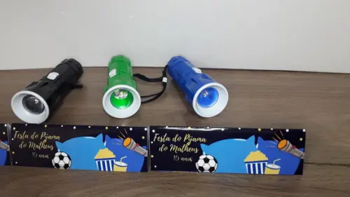 Lanterna Brinquedo Infantil Personalizada Festa do Pijama